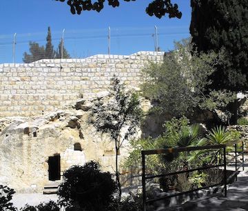 Jerusalem Gartengrab Grabeingang